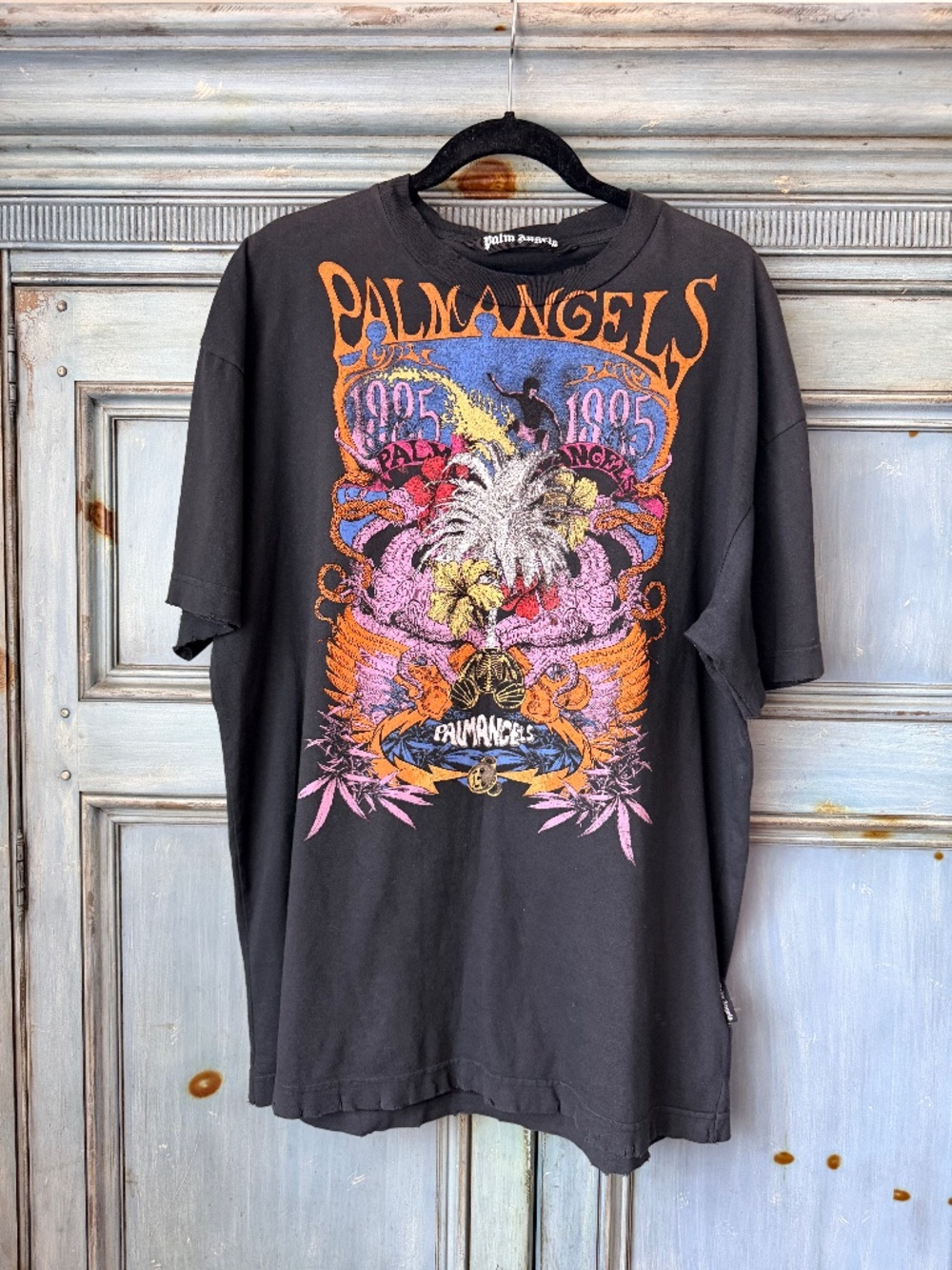 Palm Angels Palms Festival Tee Size L